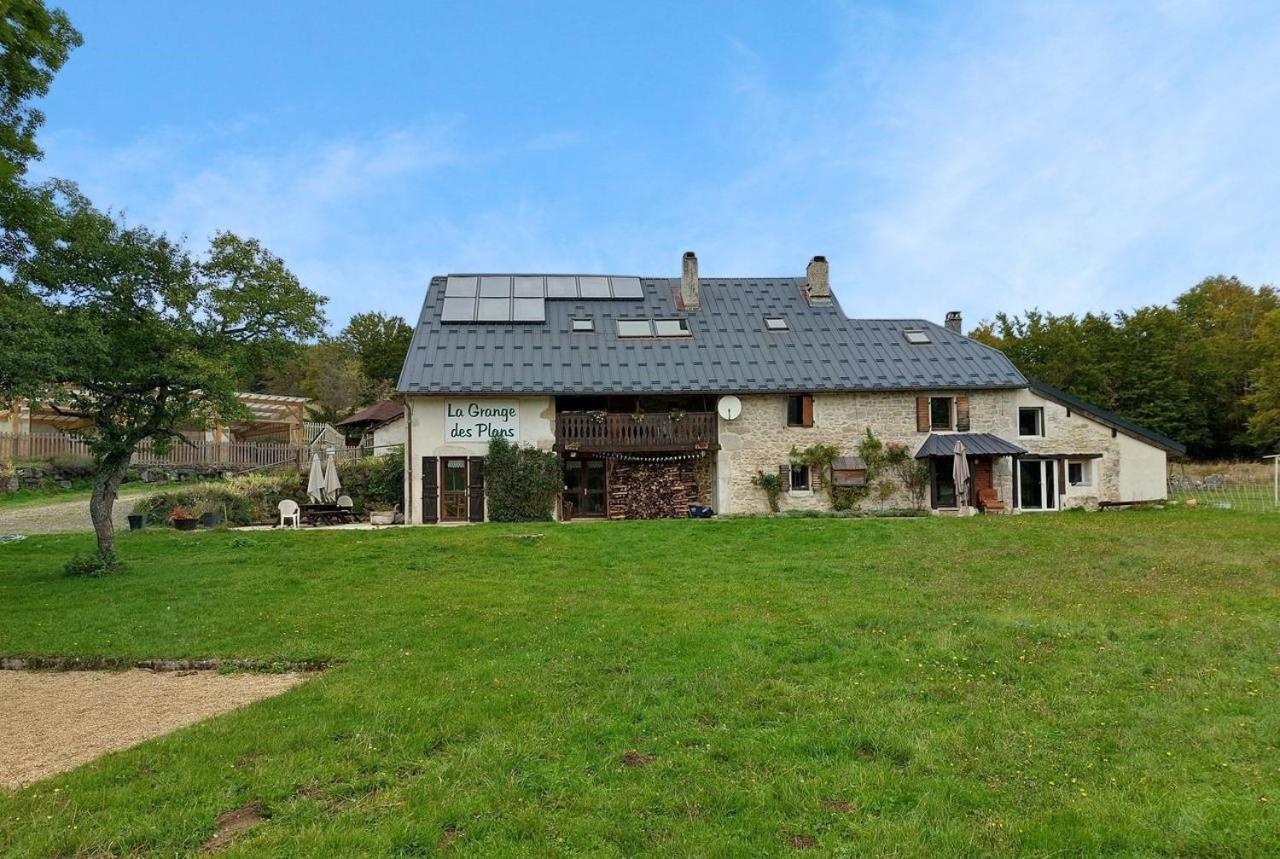 Ferienwohnung La Grange Des Plans Le Grand-Abergement Exterior foto